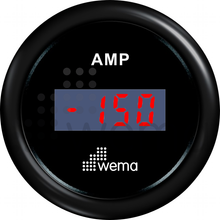 Amperemätare +/- 150AH digital inkl. shunt