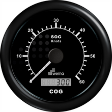 GPS-logg 0-60 knop 85 mm, kompl. m antenn