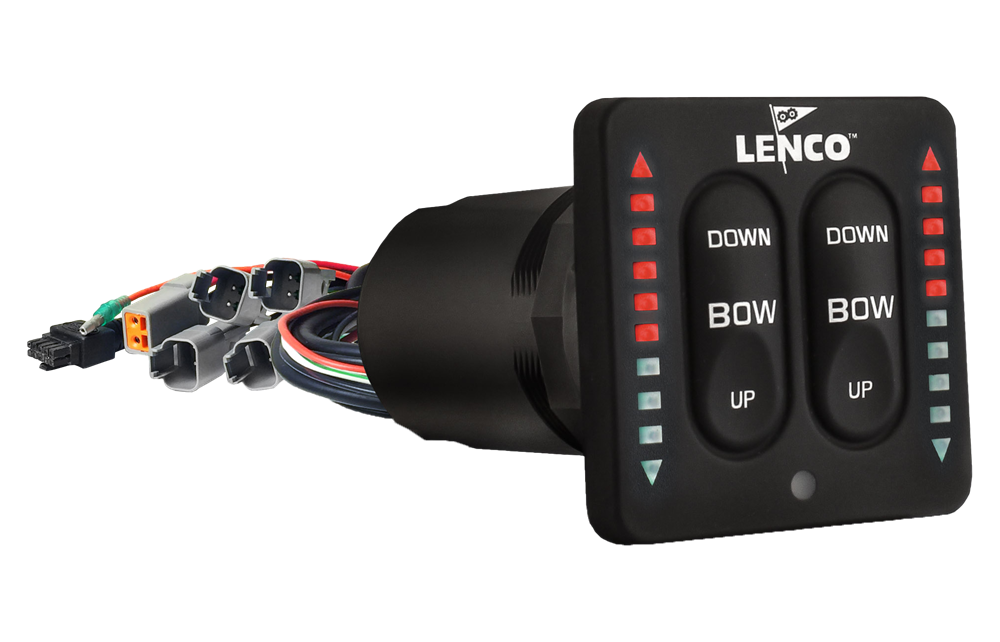Manöverpanel dual indikator Lenco