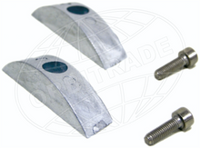 Anodsats 2-bl foldingpropeller 110S, 120S, zink