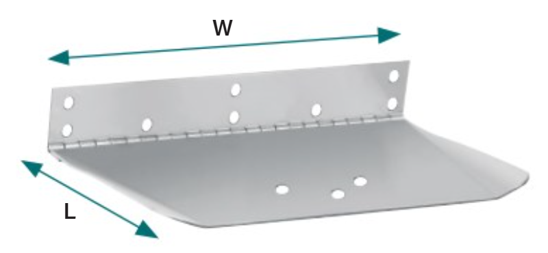Blad trimplan standard 9 X 12"