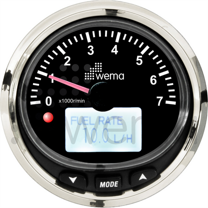 Varvräknare 7000 varv NMEA2000 Silverline
