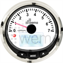 Varvräknare 7000 varv NMEA2000 Silverline