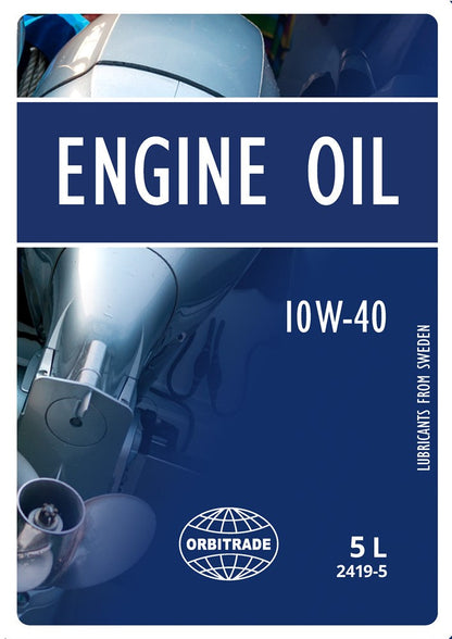 Motorolja delsyntet, SAE 10W-40