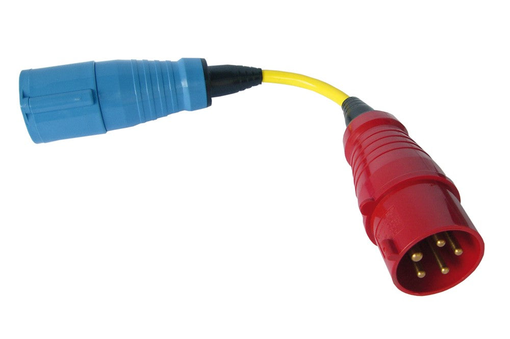 Adapterkabel 32A 3-fas till 1-fas Ratio